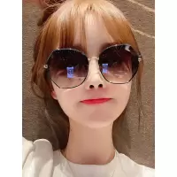 眼镜墨镜女ins时尚眼镜大脸 显瘦看太阳防刺眼偏光2020年新款