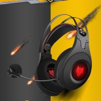 n2有线手机电脑耳机头戴式电竞游戏耳麦网吧电脑带麦吃鸡