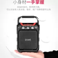 15便携式无线蓝牙音响广场舞手机电脑插卡插优盘晨练无线话筒