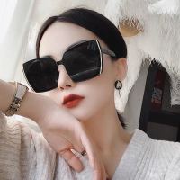 [雷羅戨]新品网红明星同款大框太阳眼镜圆脸显瘦女时尚墨镜