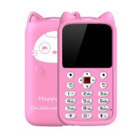 儿童卡片手机超长待机超薄学生可爱男女备用手机非智能戒网小手机|【樱花粉】 【电信2G版本】