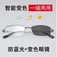变色近视眼镜男防辐射眼镜手机电脑防蓝光护目镜变色近视眼镜