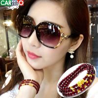 太阳眼镜女墨镜女2019流行款开车防晒防紫外线女士偏光太阳镜