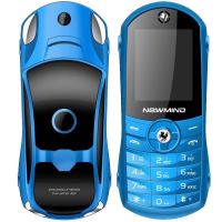 小汽车跑车手机移动直板电信老人男女儿童小学生个性卡通迷你手机|移动联通-蓝--无震动 套餐一