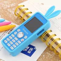 迷你小机子备用机学生儿童机移动双卡大声音卡通手机袖珍小按键机|兔子送皮套蓝色