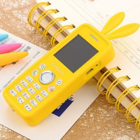 移动电信迷你可爱个性高中学生儿童便宜备用超长待机按键小手机|黄色 可以电信卡带8G内存卡