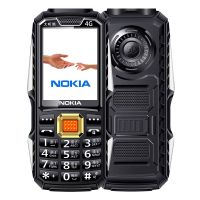 移动联通4g三防老手机大字大声超长待机通按键直板老人手机|黑色移动2G版本 套餐二:加电池一块