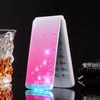 金荣通rtk8移动电信版翻盖手机老年手机大声大屏老人手机超长待机|玫红色电信版 套餐三