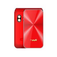 品质移动联通电信4g通翻盖老人机大字大声大屏老年手机|红色移动联通4G版本 套餐三:加4G内存卡一张电池一块