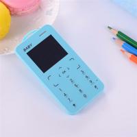 迷你电信男女学生可爱个性超薄直板卡通儿童袖珍备用卡片小手机|【移动版】-蓝色 套餐一：标配+4G内存卡