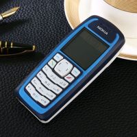 3无摄像头学生备用工厂老人经典怀旧老款直板彩屏小手机|蓝色(二个电池一个充电器) 3移动版