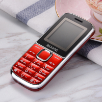 c20m电信老年手机百信移动联通老人机直板按键超长待机|红色(移动联通版) 标配