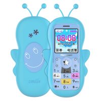 4g通迷你可爱儿童卡通小手机双卡备用功能手机移动联通电信版|蓝色[送挂绳手机套物联卡] 标配版[电信2G单卡]