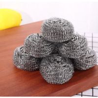 彩袋10个装钢丝球不生锈不掉渣清洁球厨房清洁用品10个锅刷套装|加大号18g10个