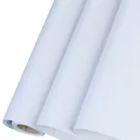 纯白墙纸自粘pvc防水壁纸墙贴纯白色即时贴家居翻新贴纸加厚|普通纯白 60cm*10米