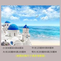 墙纸自粘3d客厅装饰画墙贴壁画风景画贴纸海景壁纸沙发电视背景墙|CS-0878 大号:长160CMX高100CM