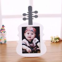 卡通可爱7寸影楼相架摆台韩国婚纱照相框洗相片儿童宝宝七寸田园|小提琴白 7寸