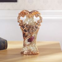 仿真花假花花瓶陶瓷插花套装电视柜摆设装饰品摆件客厅家居工艺品|大花瓶A款