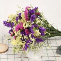 云南干花花束勿忘我网红鲜花真花花束插花客厅装饰家居摆设|紫玫黄+[黄水晶] 40厘米[20支]送1个花瓶