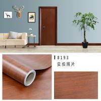 木纹纸门贴纸墙纸自粘防水卧室家具翻新贴旧家具桌面衣柜木门墙贴Y1|木纹贴纸-8193 2米*30CM