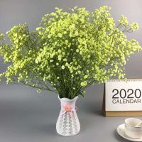 云南多色天然干花花束网红生日大装饰花瓶勿客厅摆设E2|黄 半斤+花篮