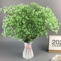 云南多色天然干花花束网红生日大装饰花瓶勿客厅摆设E2|绿 半斤+花篮