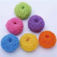 不伤锅不沾油纳米清洁球不伤手纤维钢丝球厨房清洁洗碗刷锅神器J9|20克大号彩球-20个