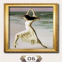 美女油画装饰画抱陶女艺术美容院酒店欧式客厅宾馆卧室墙壁画N1|6 37*48cm