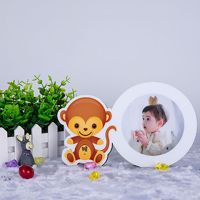 亚克力水晶相框摆台创意生肖儿童宝宝照周岁洗照片相框订制摆件V3|猴 12寸特价1个