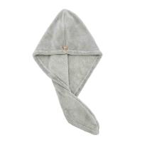 双层干发帽加厚吸水毛巾擦头发速干包头洗头帽子干发巾头巾女成人M6|抹茶色1条 单层加厚