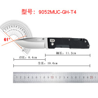 9052户外能刀具随身折叠刀野外求生军刀防身刀锋利小刀B5|9052MUC-GH-T4