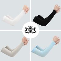 夏冰袖冰爽清凉透气舒适户外骑行薄防紫外线冰丝防晒袖套地摊货源K0