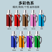 不锈钢外壳复古保温壶玻璃内胆家用暖水壶老款式保温瓶暖壶