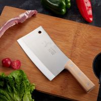 德国工艺骨刀家用不锈钢剁骨刀斩骨刀厨房斩切刀切骨具免磨菜刀I0|-锻打-重约1.6[破坏包赔]
