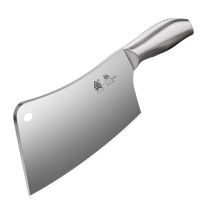 阳江不锈钢切菜刀家用厨房刀具套装切肉刀骨斩骨刀厨师专用排骨P9|全钢柄骨刀