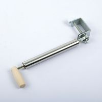 擀面杖实木大号饺子皮家用小号赶杆面棍压干檊擀面棒仗烘焙|简装不锈钢擀面杖送木勺6个饺子4个