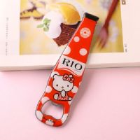 创意个性开啤酒起子开瓶器冰箱贴时尚可爱酒吧家用起子启瓶器E7|桔色KT 3个