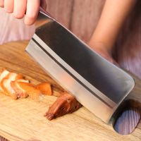 德国切菜刀家用骨刀锋利切片切肉刀斩骨厨师刀厨房不锈钢刀具I5|-斩骨刀（红花梨木圆柄）#