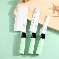 德国工房切菜刀家用不锈钢骨刀持久锋利切肉刀切片厨师刀具W5|网红日式菜刀+厨师刀+水果刀