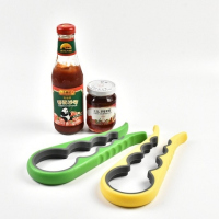 不锈钢多口径开罐器 助力拧盖器螺口玻璃罐头L8|四合一开罐器