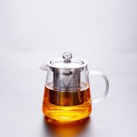 煮茶器煮茶壶玻璃家用烧水壶小型电热炉养生壶玻璃煮蒸电茶壶茶具|450ML直口壶 单壶+电热炉+2小杯