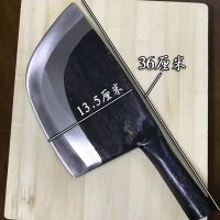 猪肉刀骨刀屠夫专用斩骨刀骨头专用刀锻打剁骨刀卖肉刀I2|钢柄2号约2.6斤