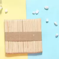 冰淇淋冻冰块冰棍冰棒冰糕雪糕模具硅胶冰格制作家用全套diy模型N7|50根雪糕棍