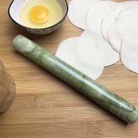 大号岫玉擀面杖玉石擀面杖擀面棍包饺子神器不粘面的石材F2|凤玉17/2.5厘米1根微瑕