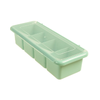 调味盒罐瓶调料盒子套装厨房组合装盐罐佐料味精收纳盒|北欧绿