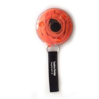 创意市小便携式方便折叠伸缩收纳袋小圆盘旅行子S8|橙色[迷你收纳袋]