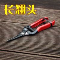 葡萄剪刀桔子剪摘果稀果翘头采果剪盆栽修枝树枝水果园艺工具神器F5|长翘头