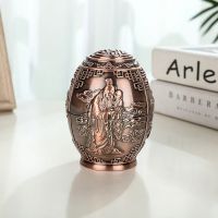 牙签筒手压自动欧式时尚复古档牙签桶创意个性客厅家用牙签盒W0|红铜寿