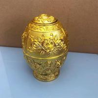 牙签筒手压自动欧式时尚复古档牙签桶创意个性客厅家用牙签盒W0|塑料款纯金色