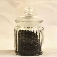 密封罐玻璃瓶子透明小茶叶罐子带盖家用厨房食品杂粮收纳盒储物罐|150ml
